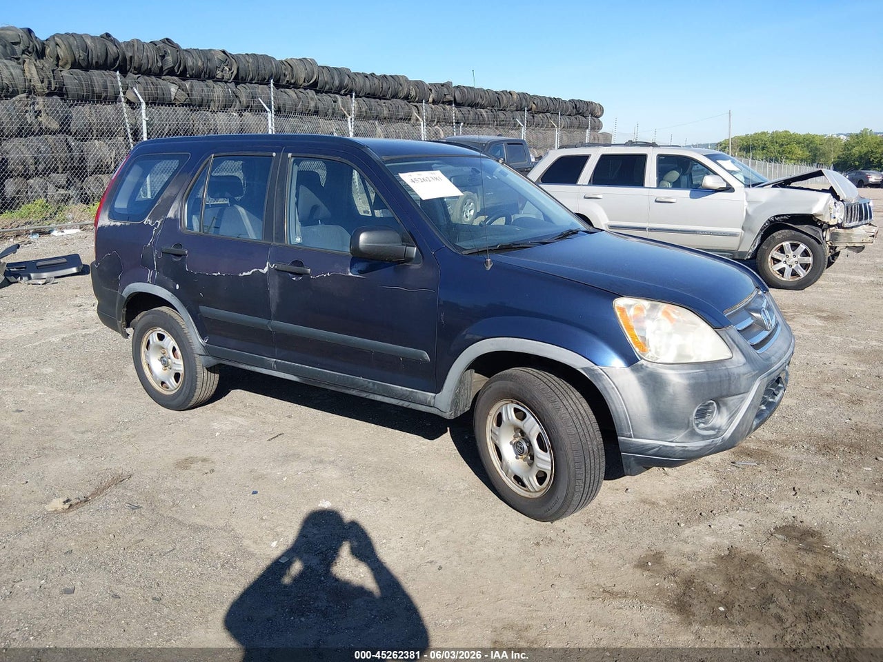 JHLRD68516C****** · 2006 HONDA CR-V LX