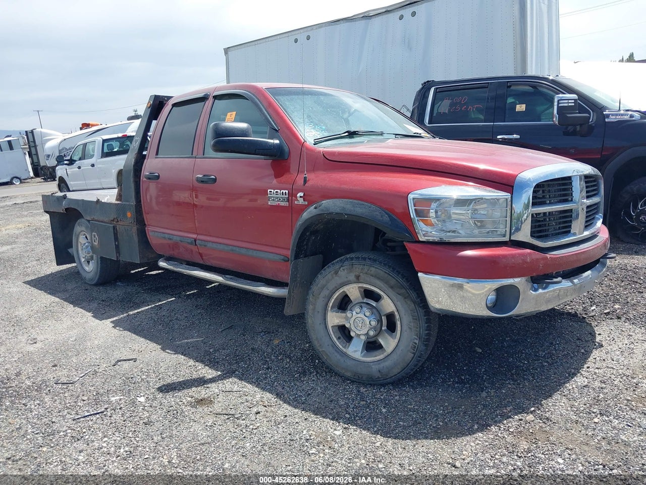 3D7KS28C77G****** · 2007 DODGE RAM 2500 SLT/SPORT