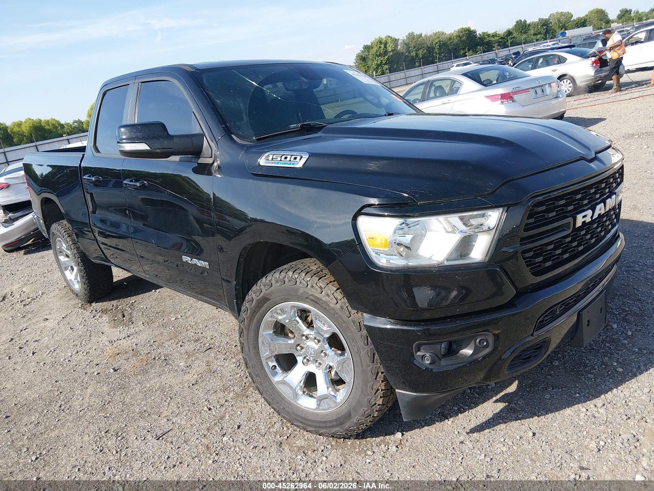 1C6SRFBT4NN****** · 2022 RAM 1500 BIG HORN  4X4 6'4 BOX