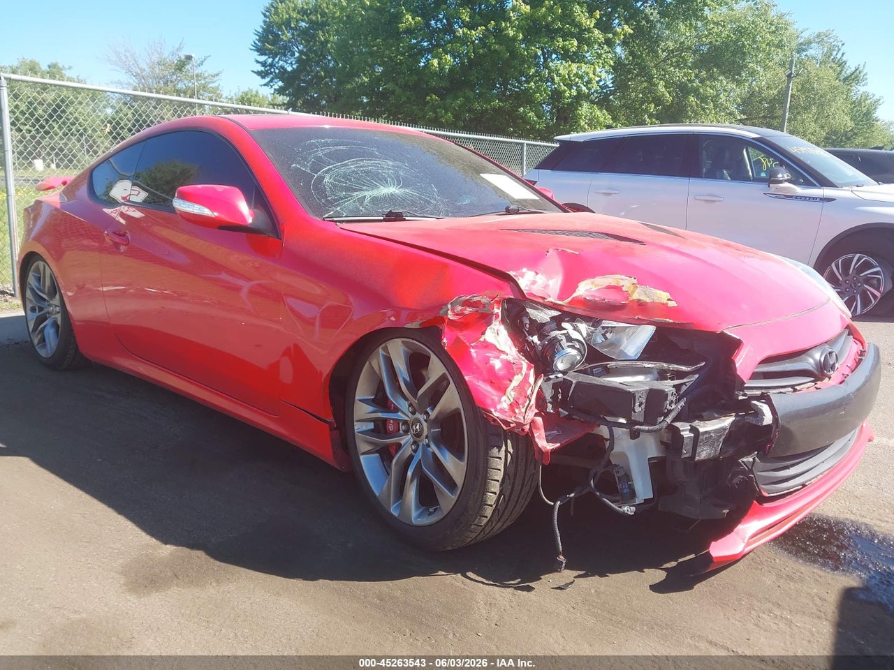 KMHHU6KJ0DU****** · 2013 HYUNDAI GENESIS 3.8 TRACK