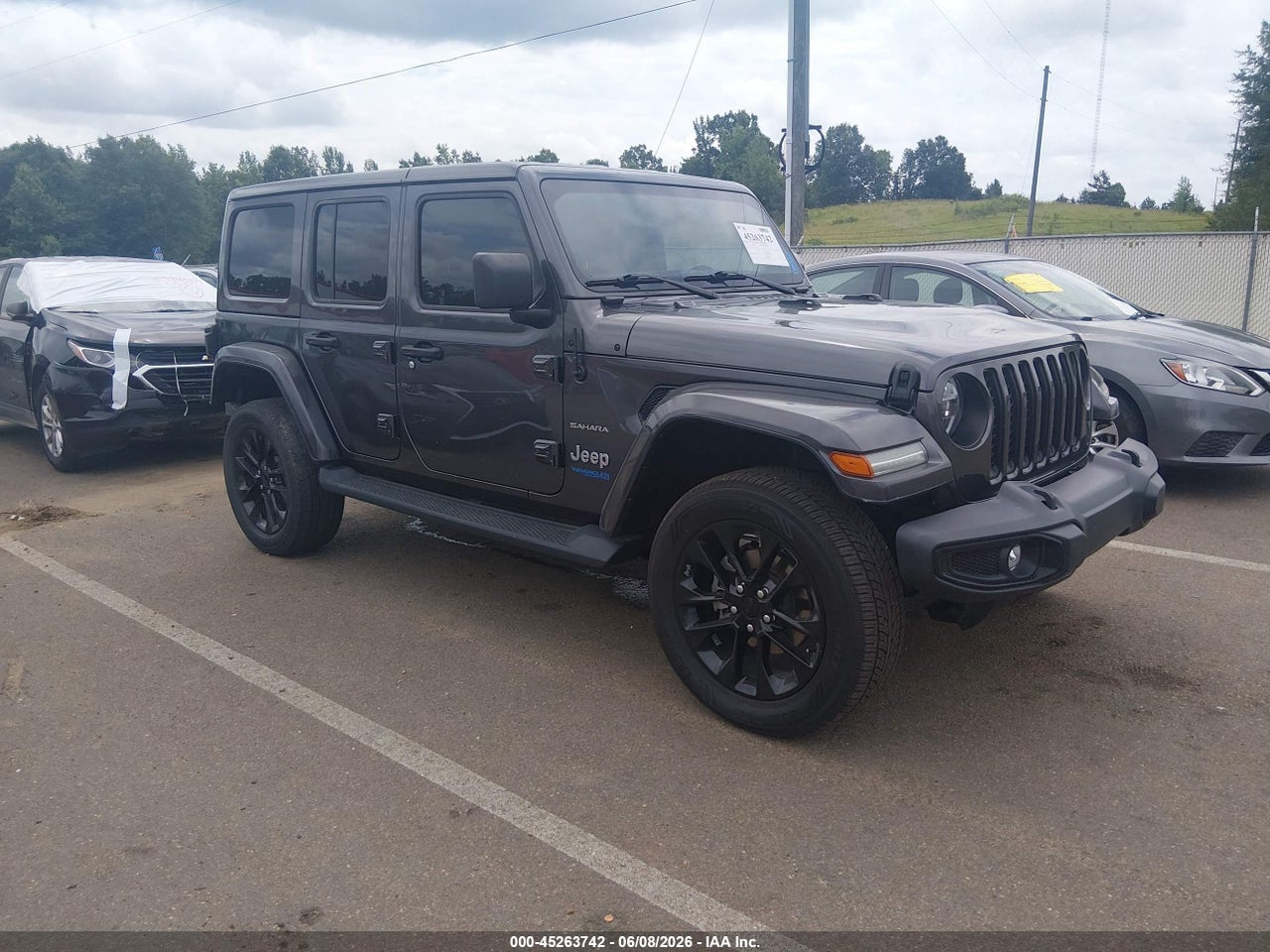 1C4JJXP65MW****** · 2021 JEEP WRANGLER 4XE UNLIMITED SAHARA 4X4