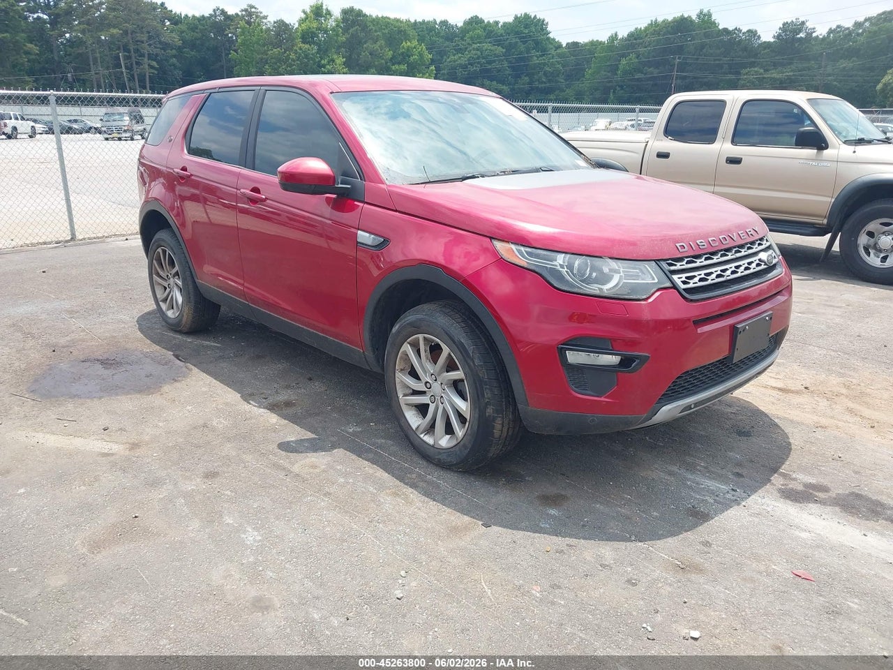 SALCR2BG9GH****** · 2016 LAND ROVER DISCOVERY SPORT HSE