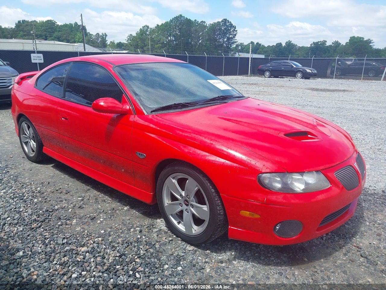 6G2VX12U45L****** · 2005 PONTIAC GTO