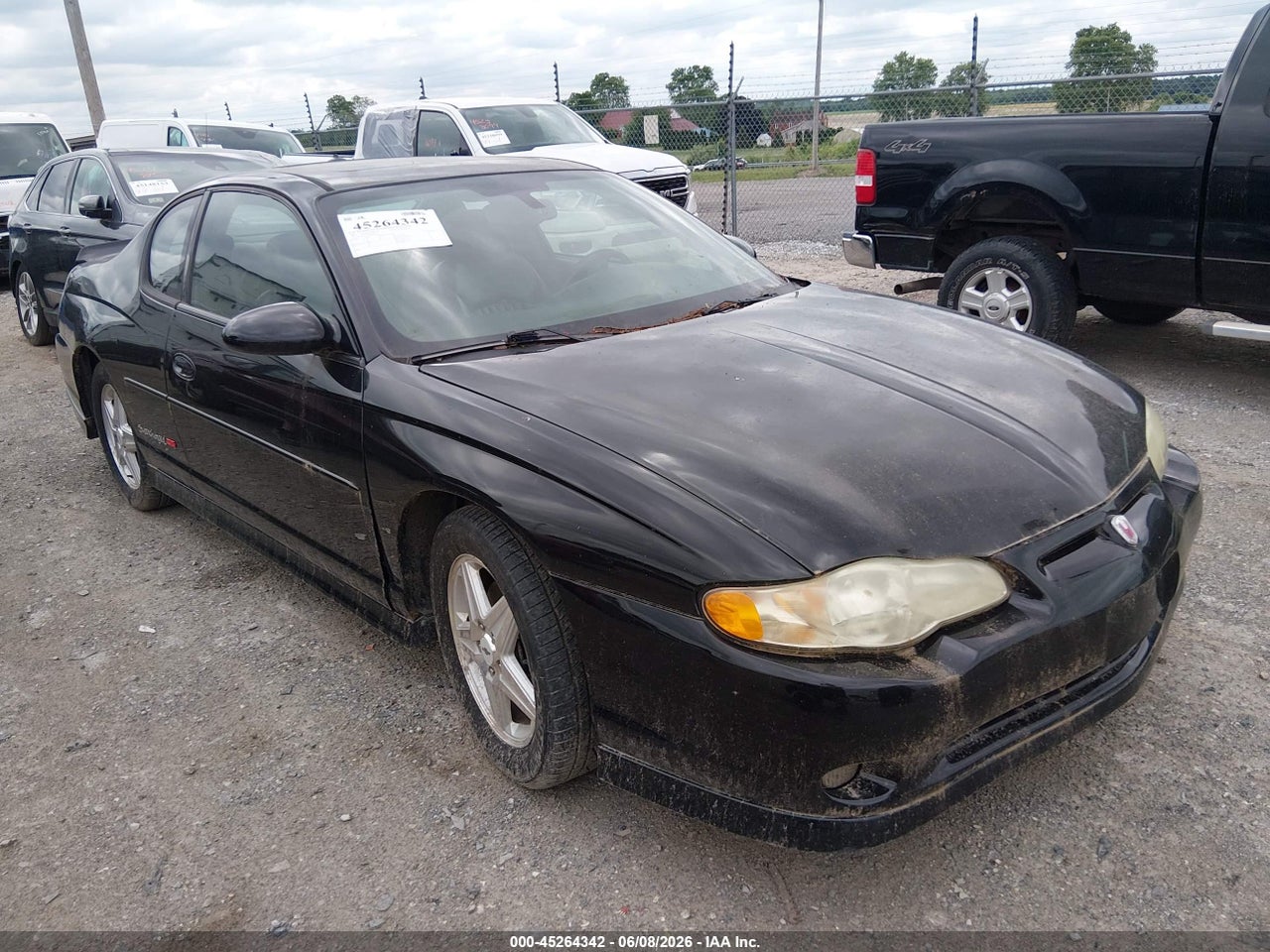 2G1WZ121449****** · 2004 CHEVROLET MONTE CARLO SUPERCHARGED SS