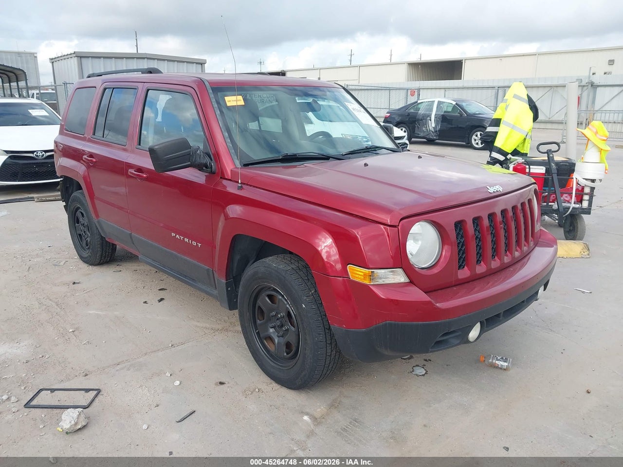 1C4NJPBB3DD****** · 2013 JEEP PATRIOT SPORT