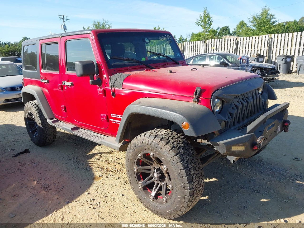 1J4BA3H14BL****** · 2011 JEEP WRANGLER UNLIMITED SPORT