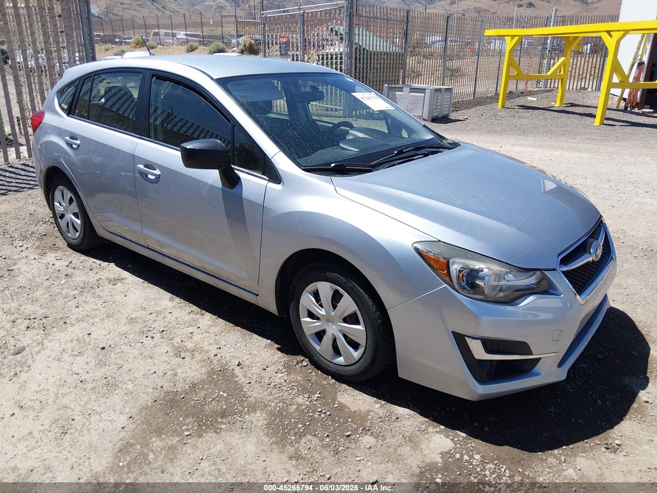 JF1GPAA66G8****** · 2016 SUBARU IMPREZA 2.0I