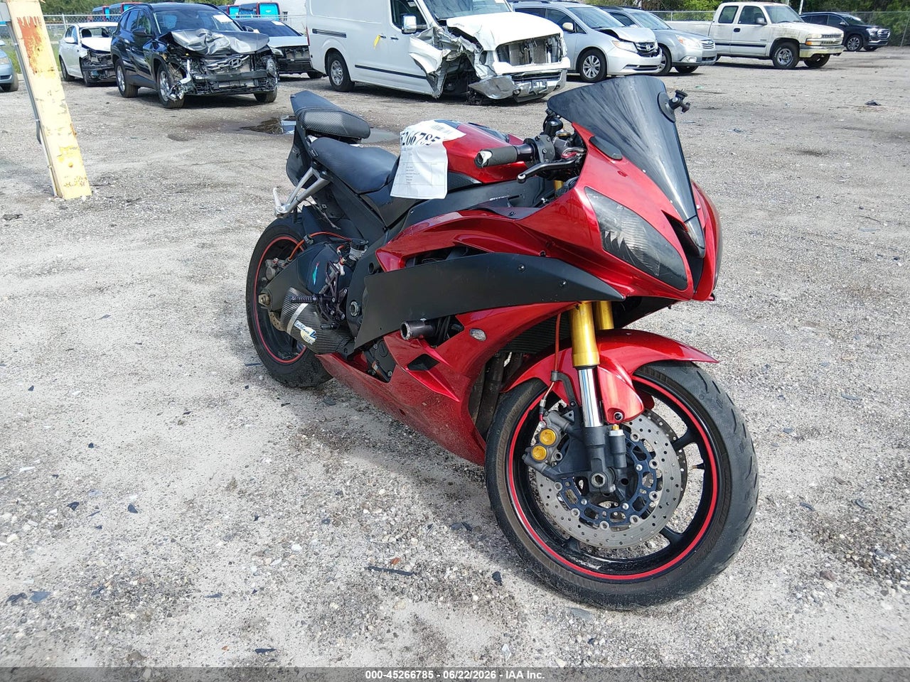 JYARJ12E77A****** · 2007 YAMAHA YZFR6 L