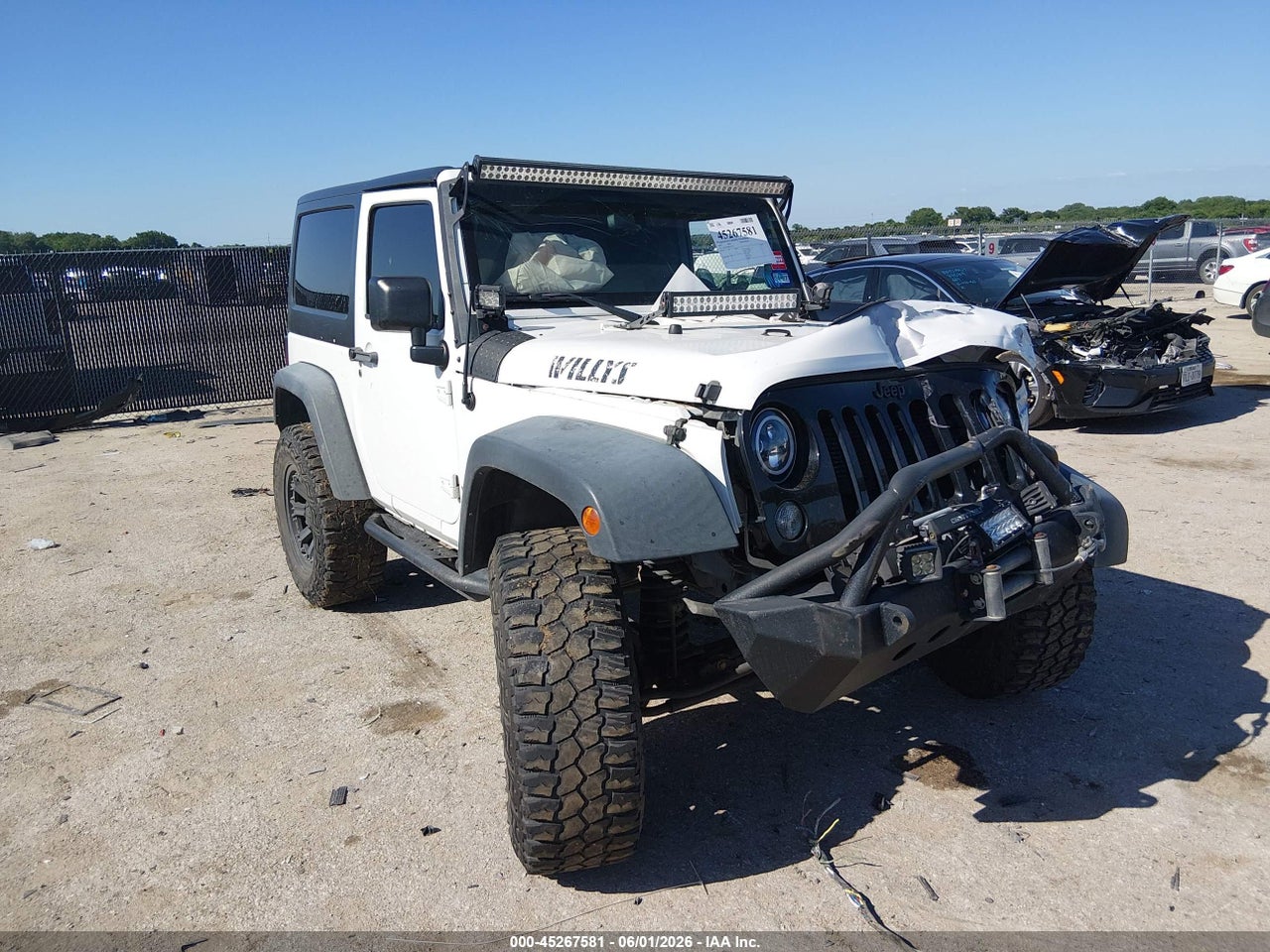 1C4AJWAG6FL****** · 2015 JEEP WRANGLER WILLYS WHEELER