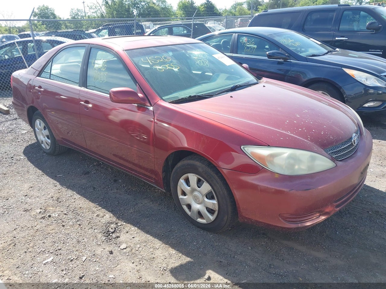 4T1BE30K44U****** · 2004 TOYOTA CAMRY LE