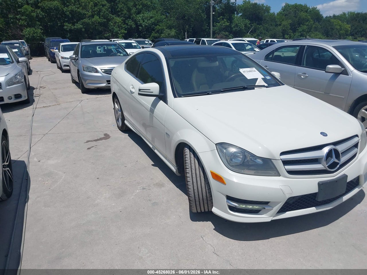 WDDGJ4HB9CF****** · 2012 MERCEDES-BENZ C 250