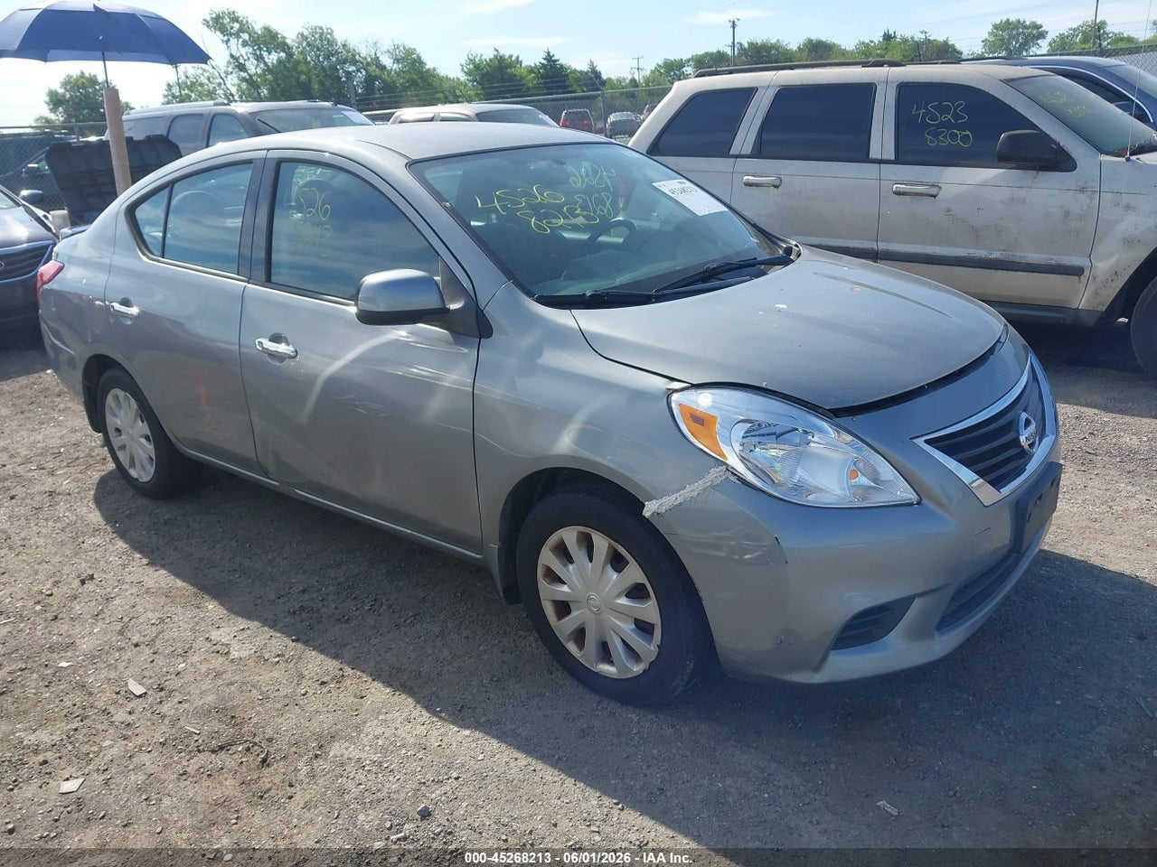 3N1CN7AP8EL****** · 2014 NISSAN VERSA 1.6 SV