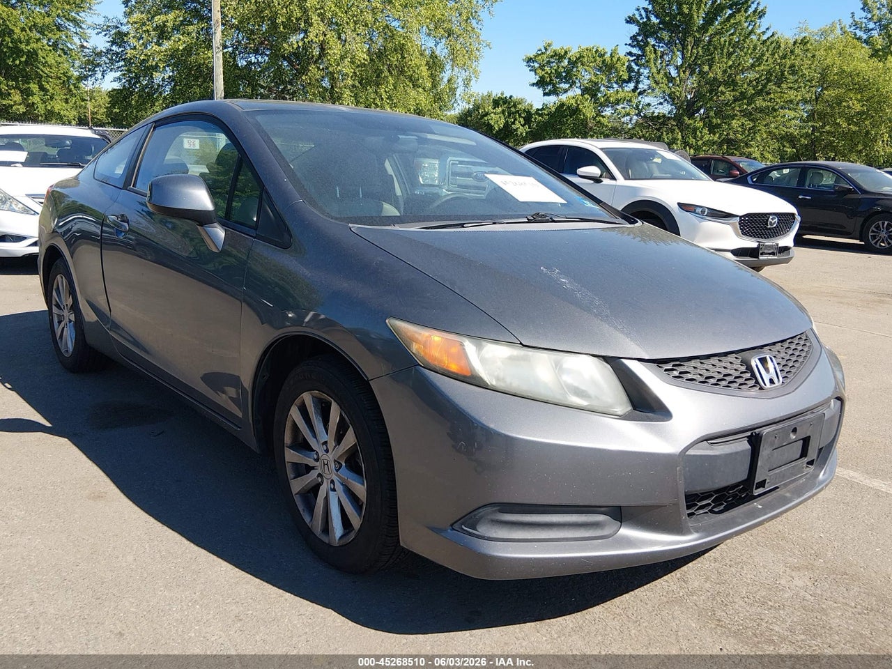 2HGFG3B02CH****** · 2012 HONDA CIVIC EX-L