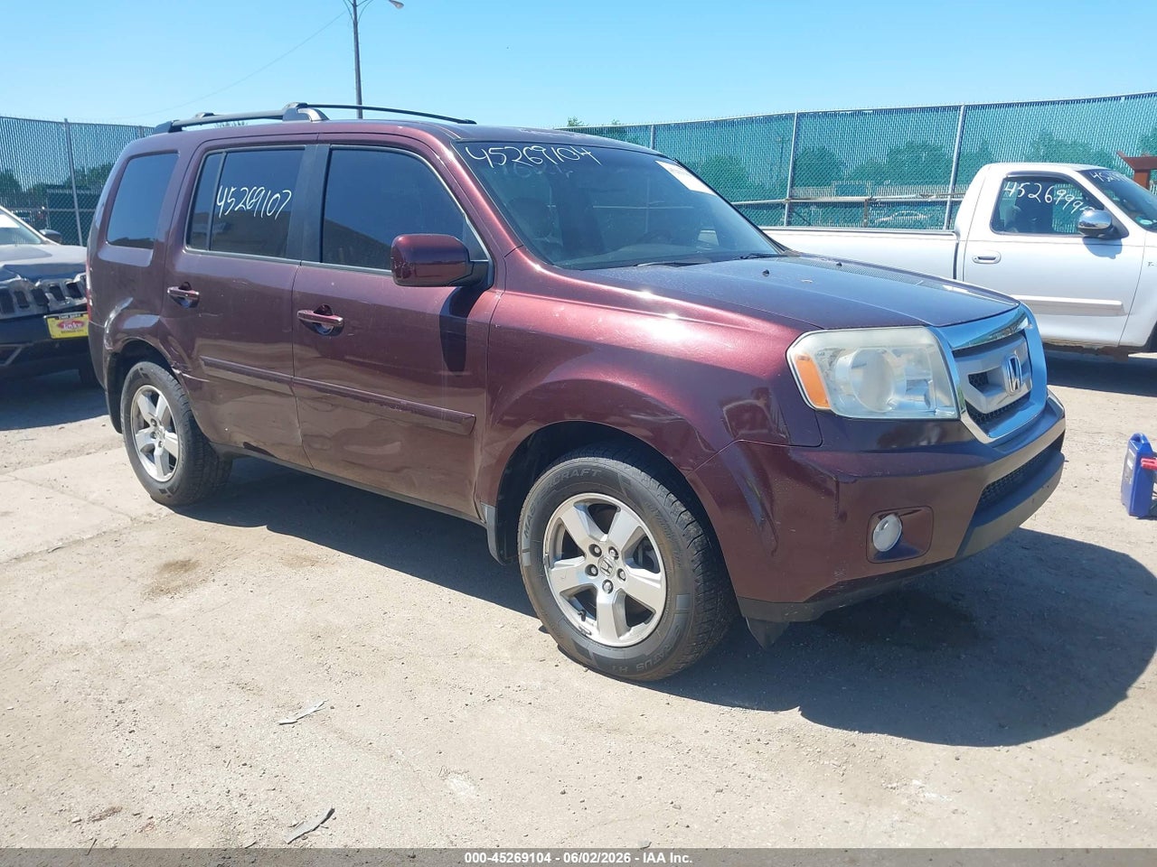 5FNYF4H61AB****** · 2010 HONDA PILOT EX-L