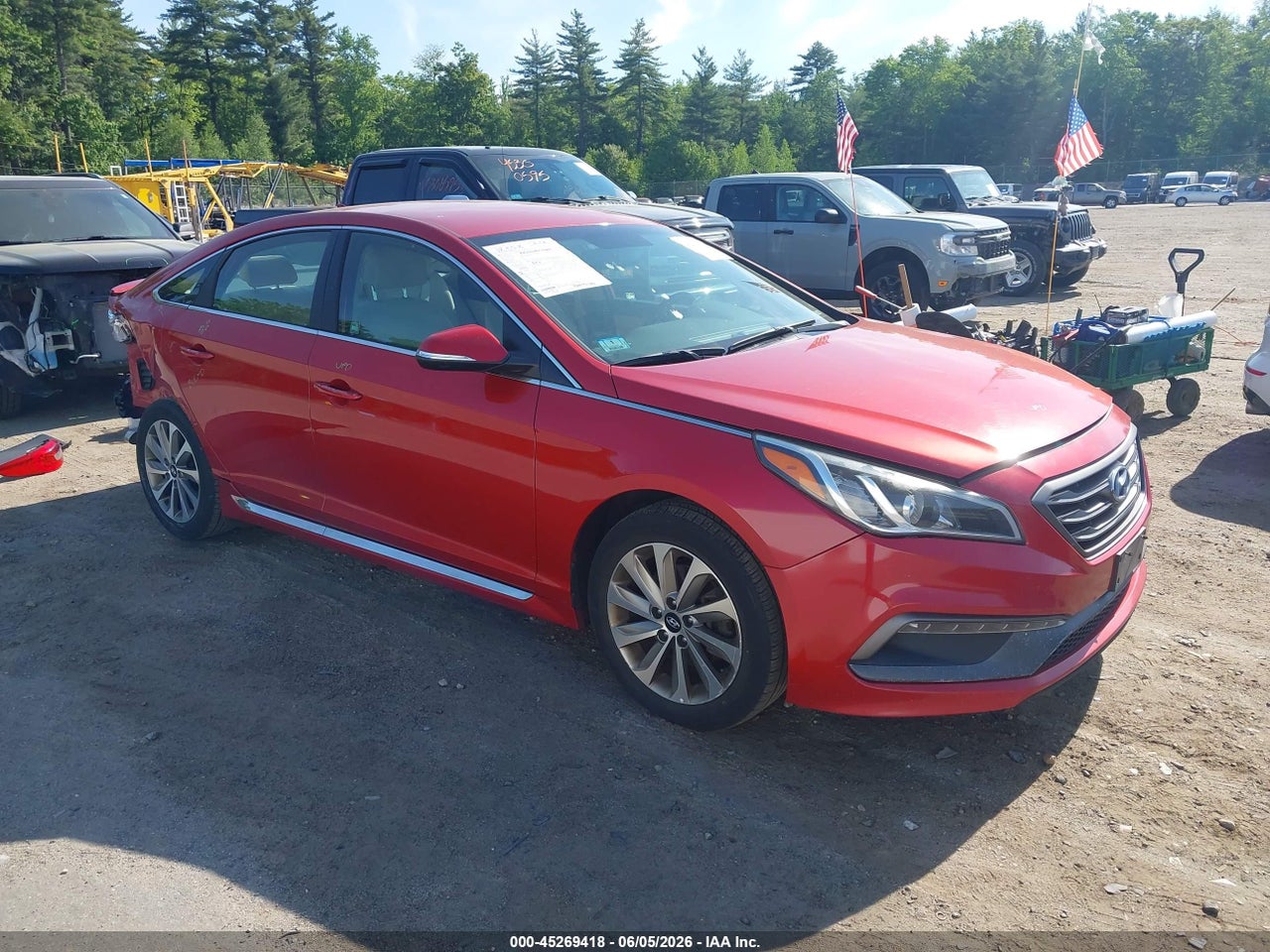 5NPE34AF7HH****** · 2017 HYUNDAI SONATA SPORT