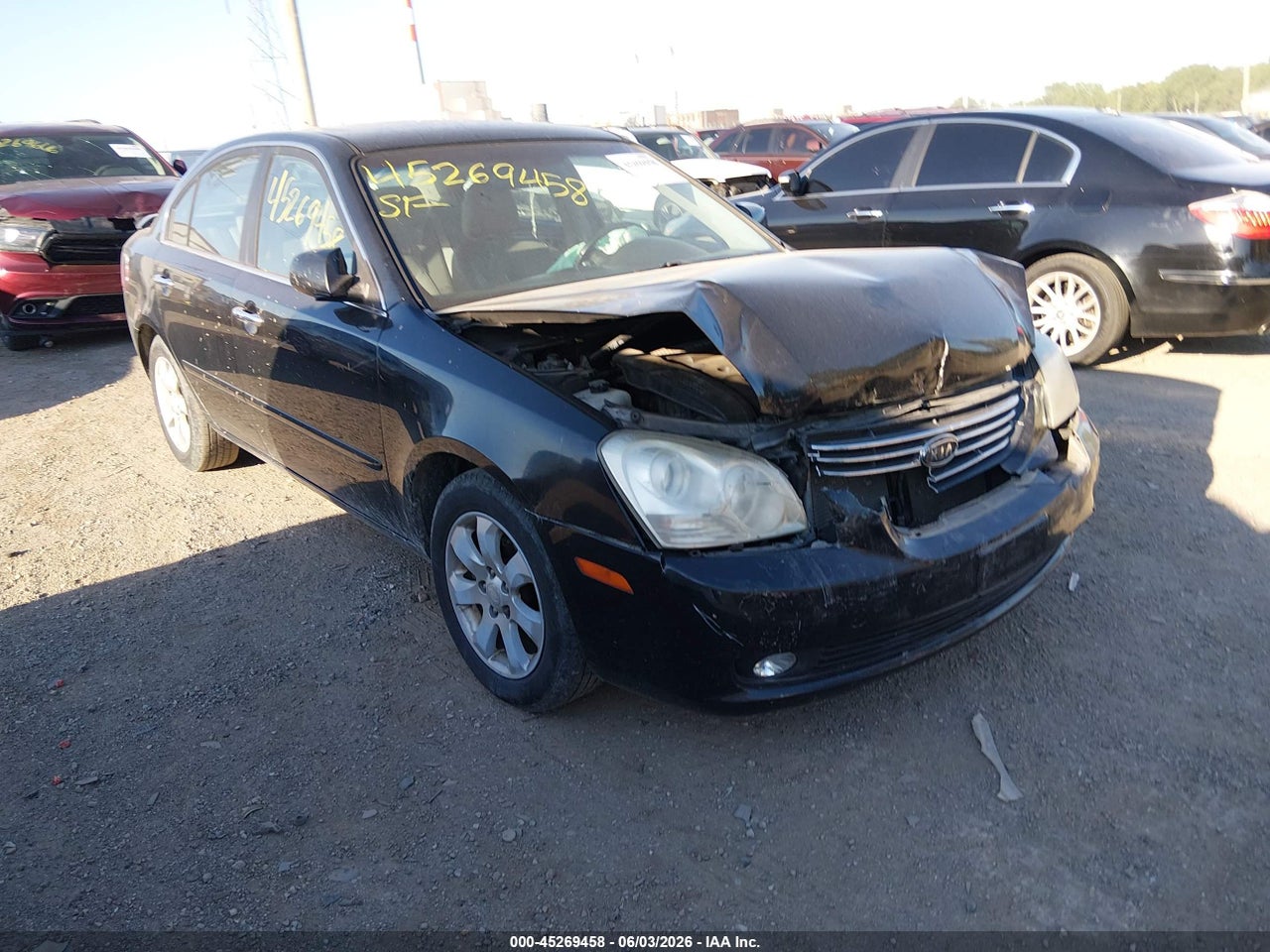 KNAGE123385****** · 2008 KIA OPTIMA EX