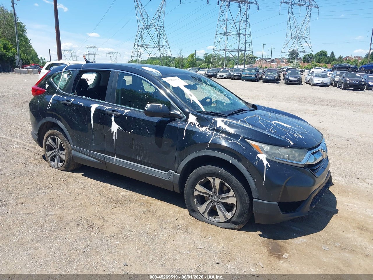 2HKRW6H33HH****** · 2017 HONDA CR-V LX