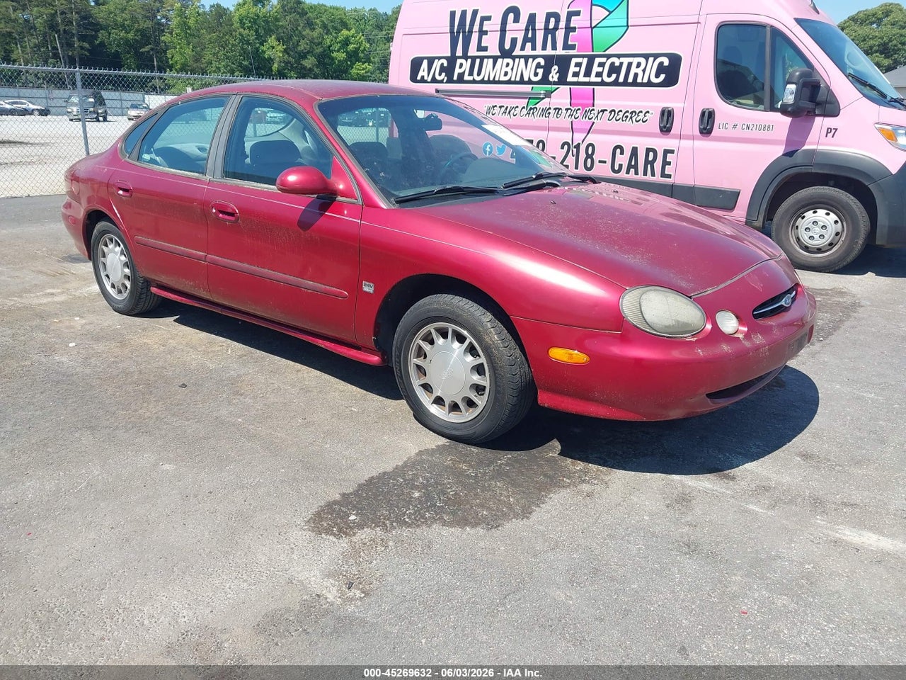 1FAFP53S6XA****** · 1999 FORD TAURUS SE/SE-NE