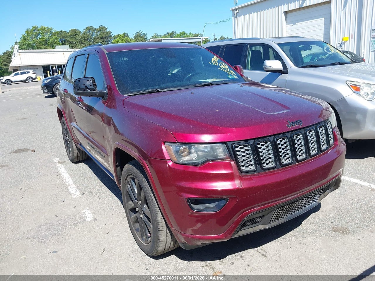 1C4RJFAG4JC****** · 2018 JEEP GRAND CHEROKEE ALTITUDE 4X4
