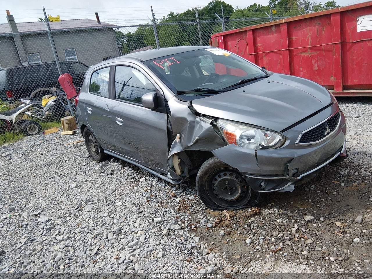 ML32A3HJXKH****** · 2019 MITSUBISHI MIRAGE ES