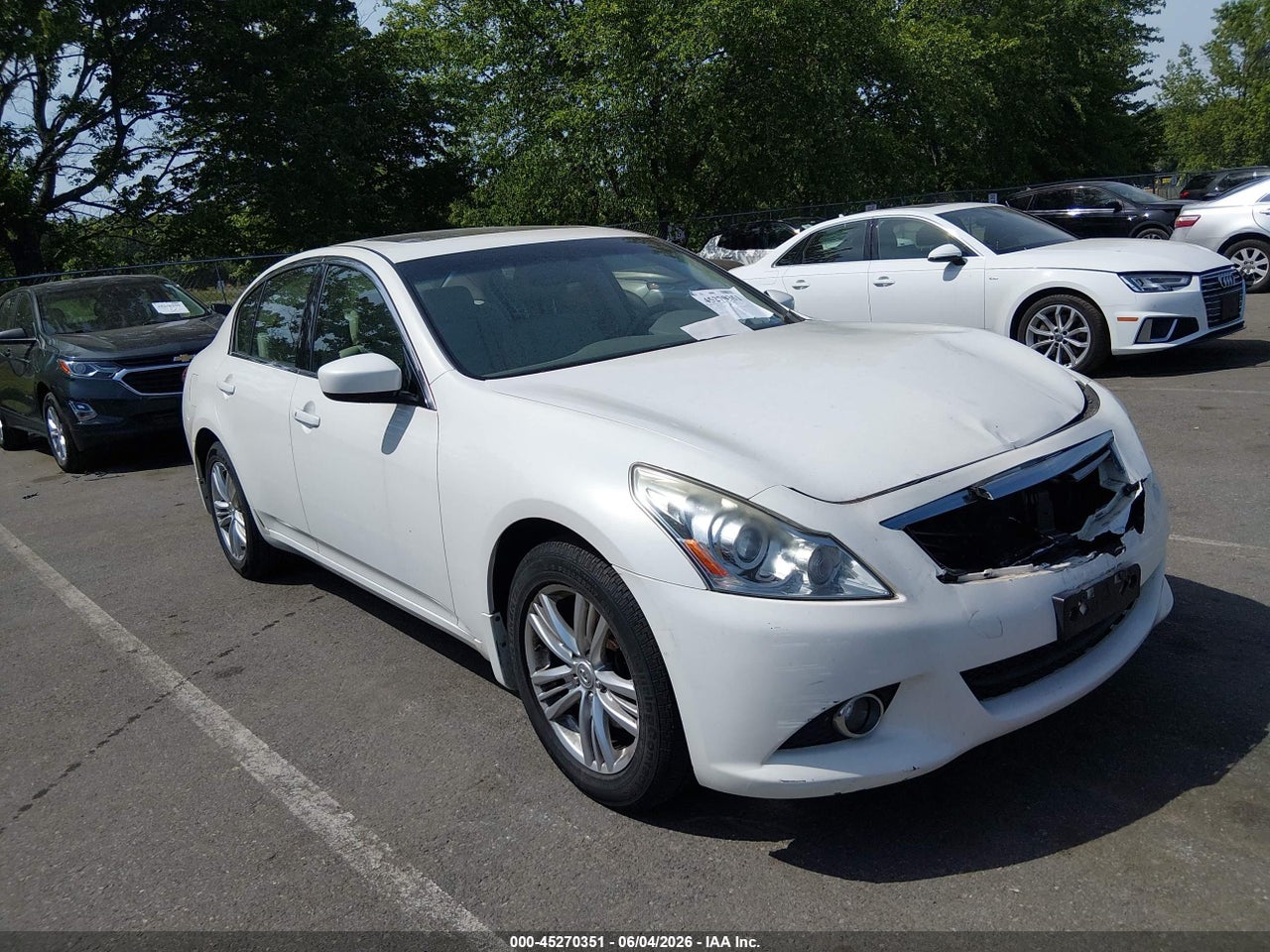 JN1DV6AR7BM****** · 2011 INFINITI G25X
