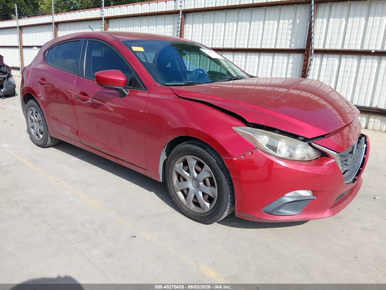 JM1BM1K72F1****** · 2015 MAZDA MAZDA3 I SPORT