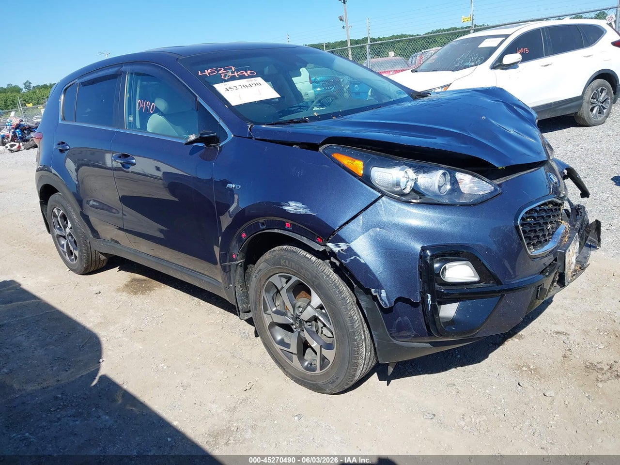 KNDPMCAC8M7****** · 2021 KIA SPORTAGE LX