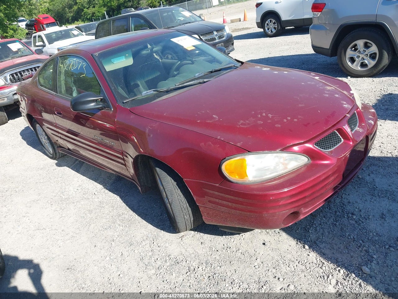 1G2NF12TX1M****** · 2001 PONTIAC GRAND AM SE1