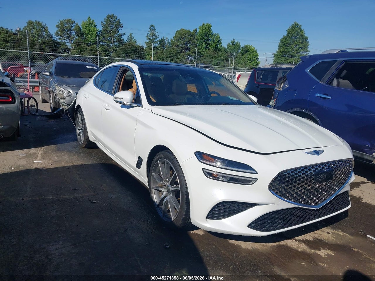 KMTG34TA7NU****** · 2022 GENESIS G70 2.0T AWD