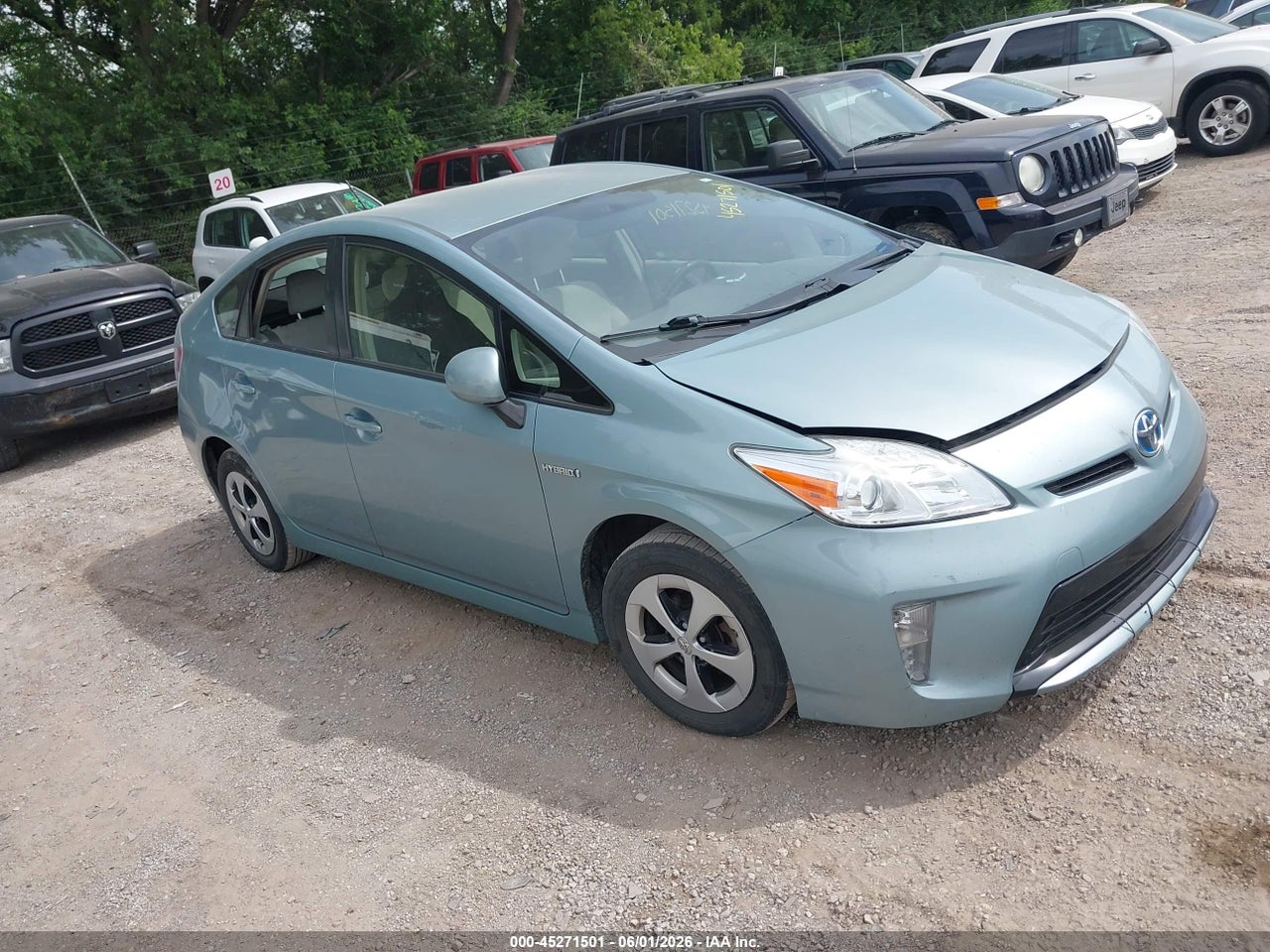 JTDKN3DU4F1****** · 2015 TOYOTA PRIUS THREE