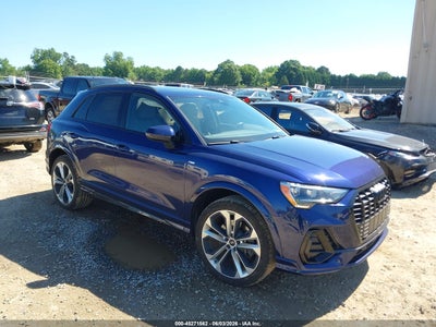 2021 AUDI Q3 PREMIUM 45 TFSI S LINE QUATTRO TIPTRONIC