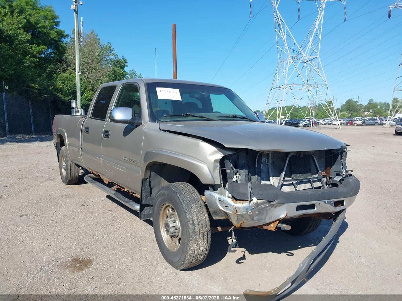 1GTHK23U92F****** · 2002 GMC SIERRA 2500HD SLE