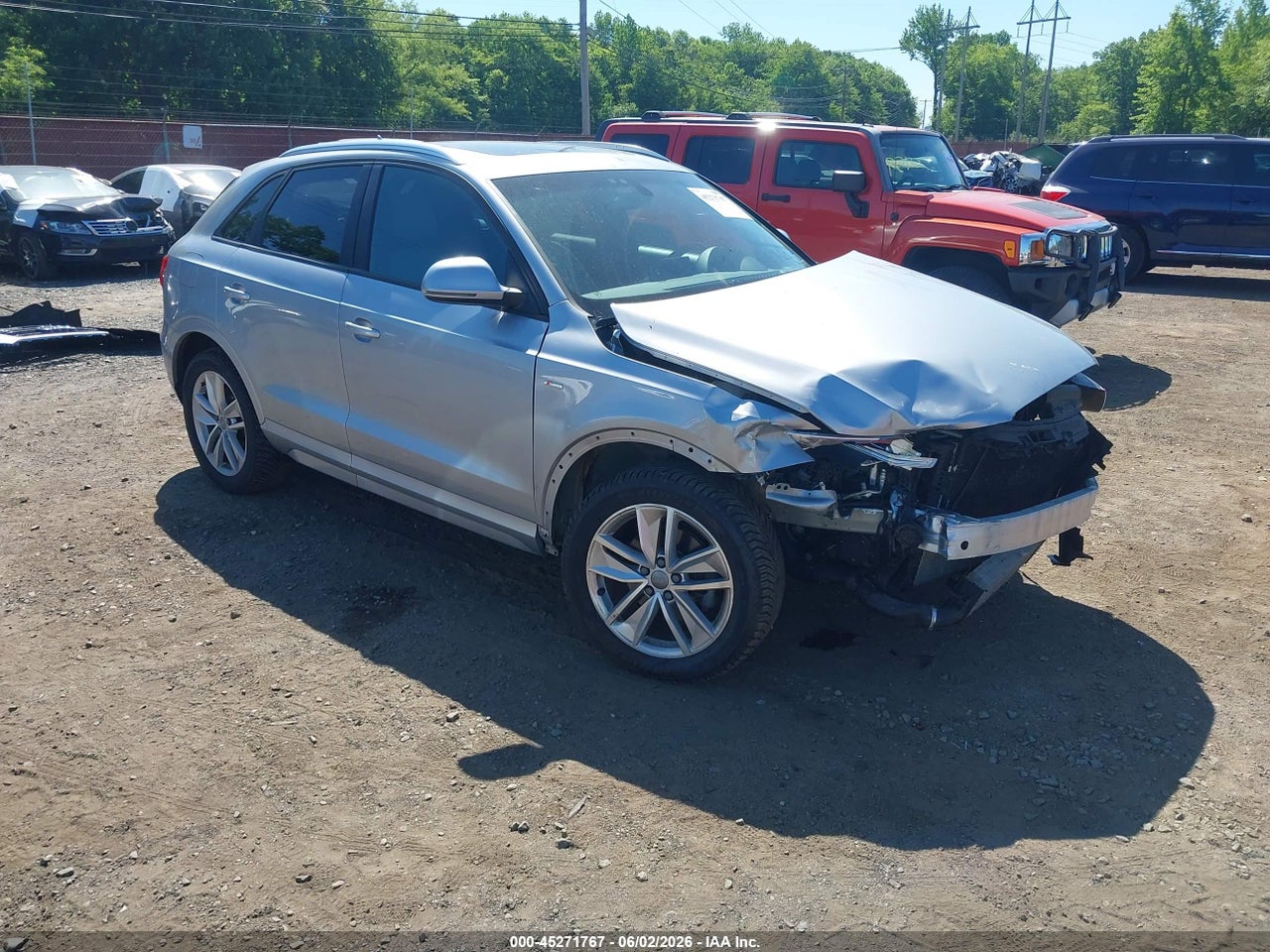 WA1ECCFS0JR****** · 2018 AUDI Q3 2.0T PREMIUM/2.0T SPORT PREMIUM