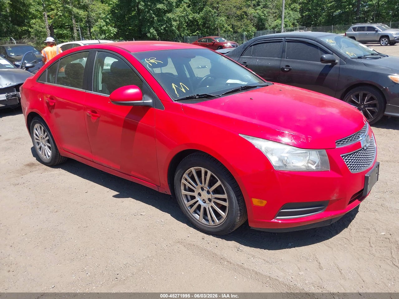 1G1PH5SB3E7****** · 2014 CHEVROLET CRUZE ECO AUTO