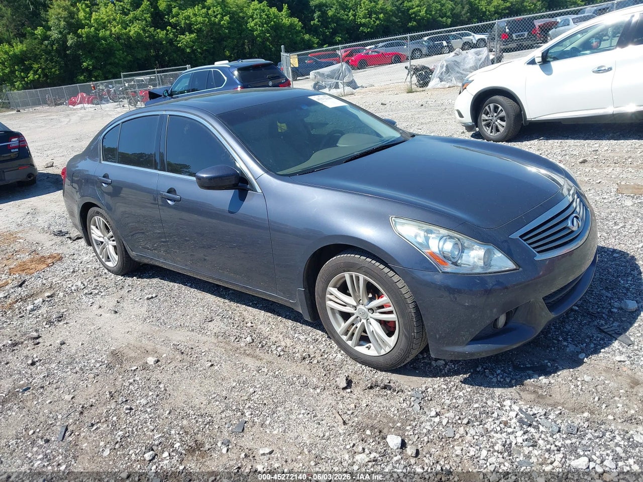 JN1DV6AP2CM****** · 2012 INFINITI G25 JOURNEY