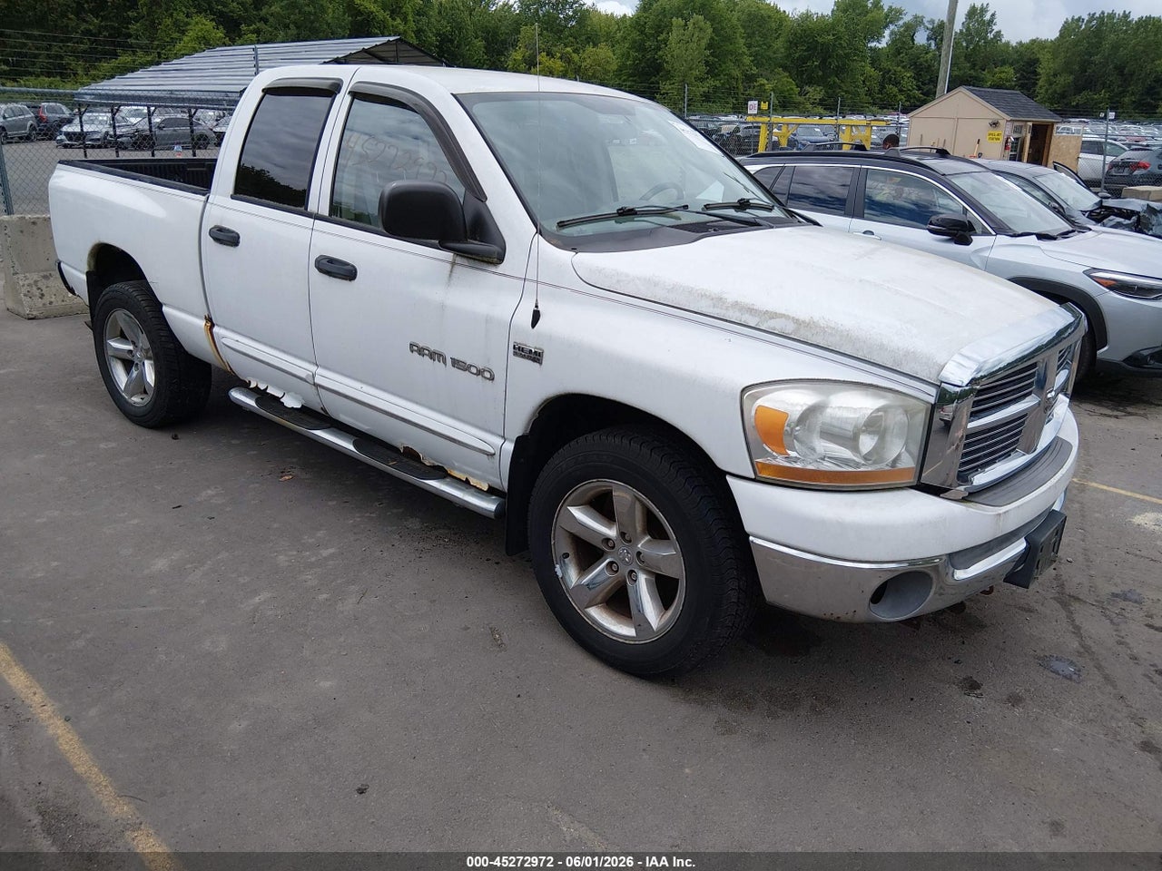 1D7HU18236S****** · 2006 DODGE RAM 1500 SLT/TRX4 OFF ROAD/SPORT