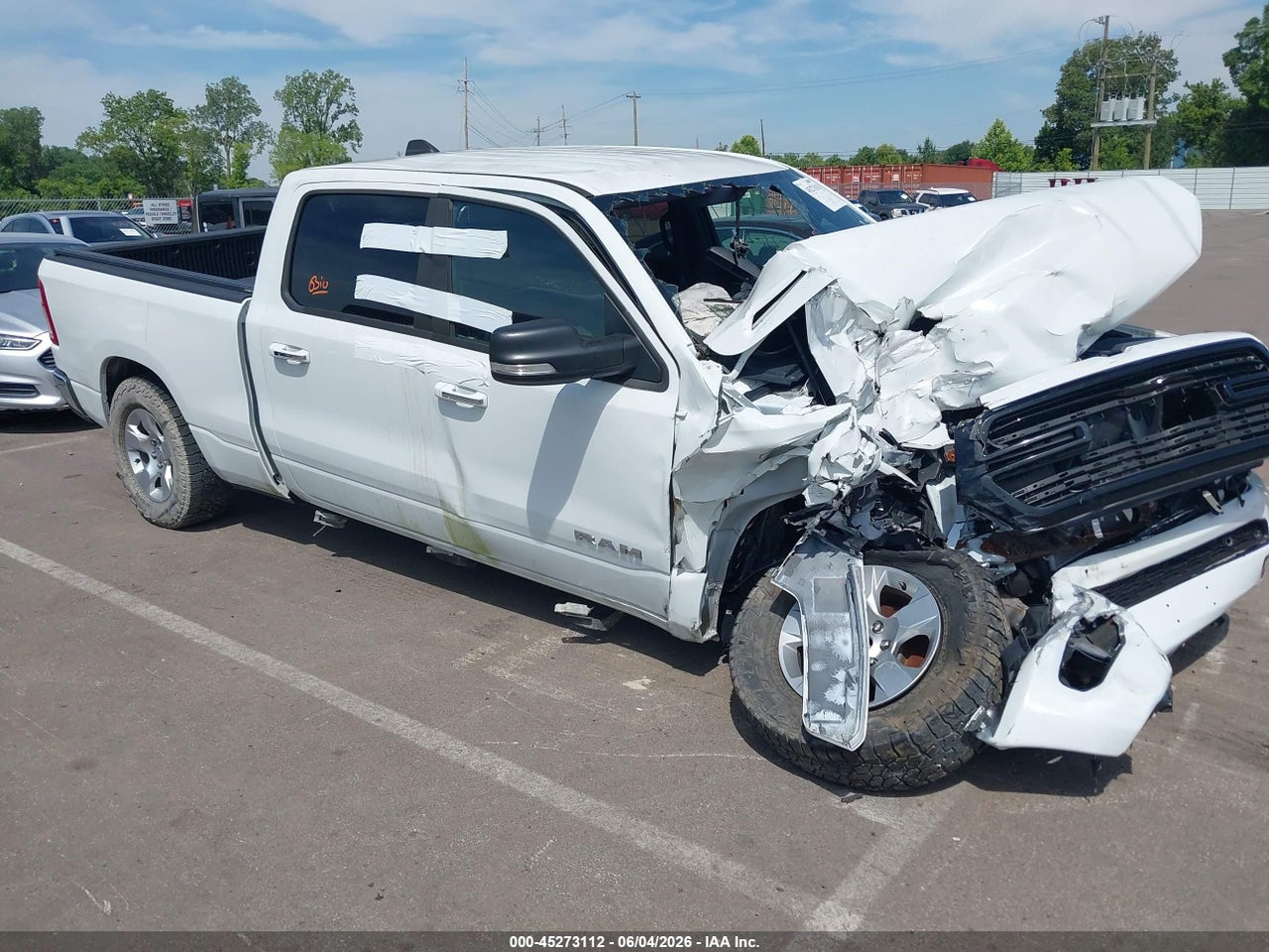 1C6SRFMT2KN****** · 2019 RAM 1500 BIG HORN/LONE STAR  4X4 6'4 BOX