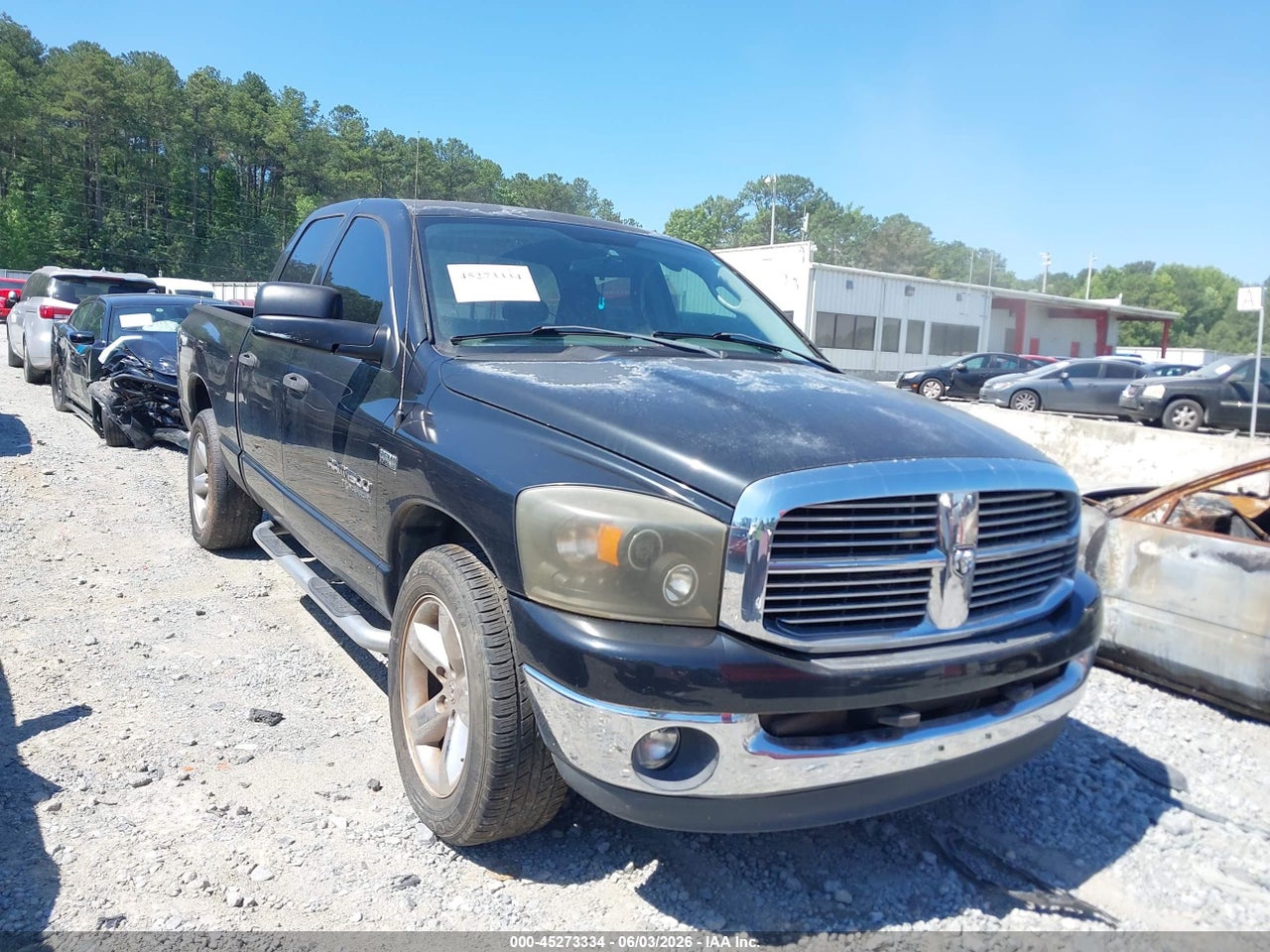 1D7HA182X7S****** · 2007 DODGE RAM 1500 SLT