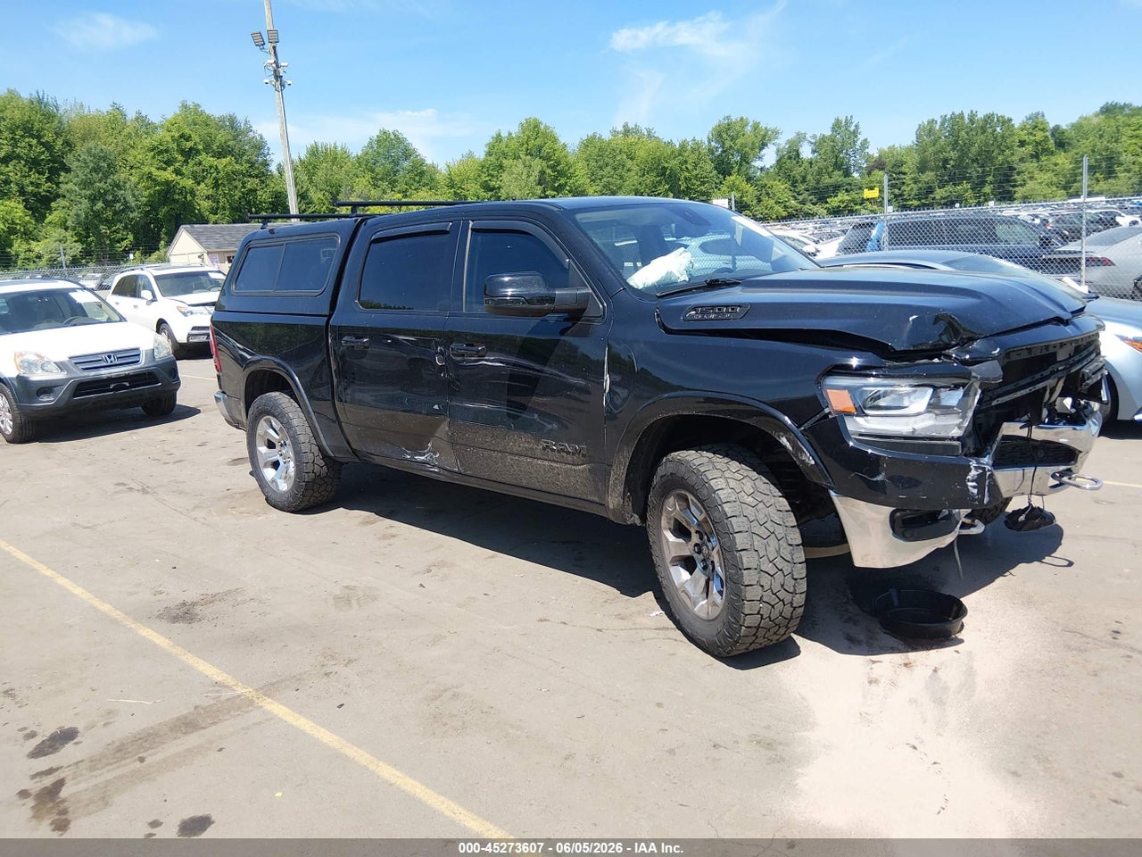 1C6SRFJT7KN****** · 2019 RAM 1500 LARAMIE  4X4 5'7 BOX