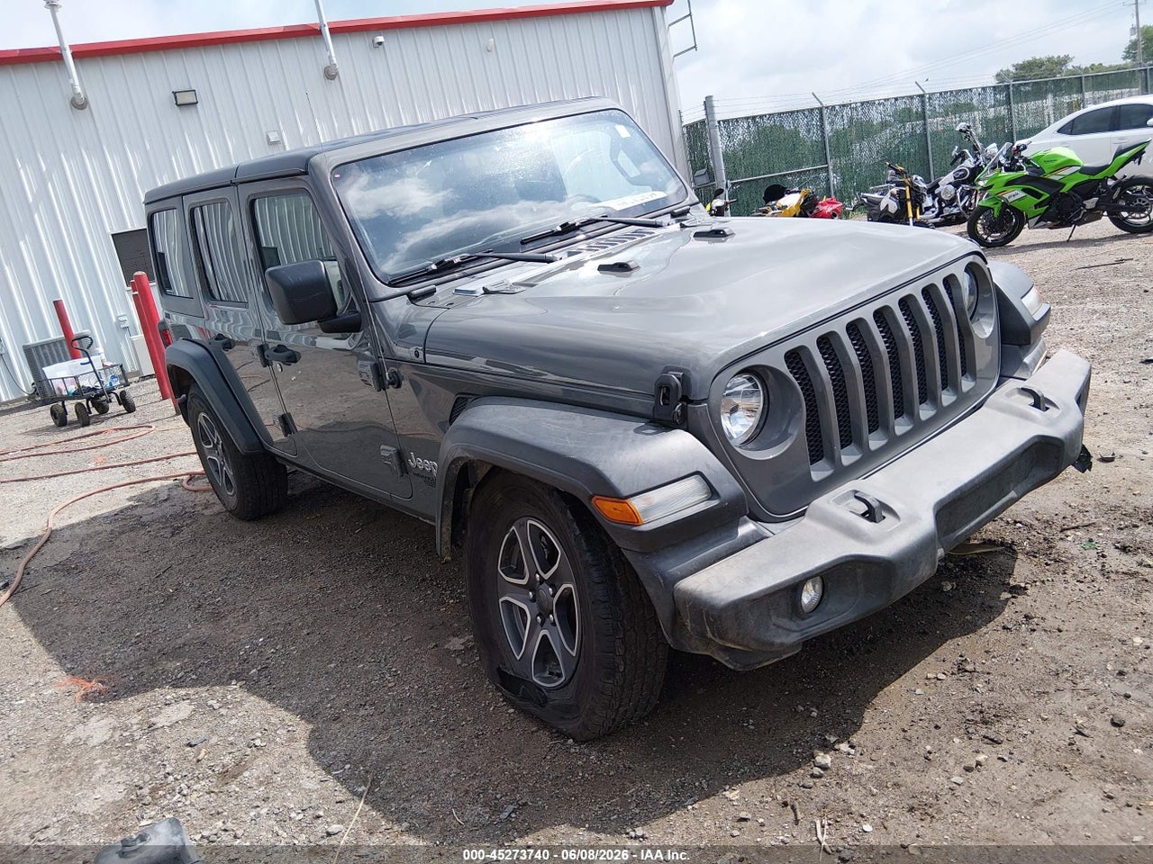 1C4HJXDN7LW****** · 2020 JEEP WRANGLER UNLIMITED SPORT S 4X4