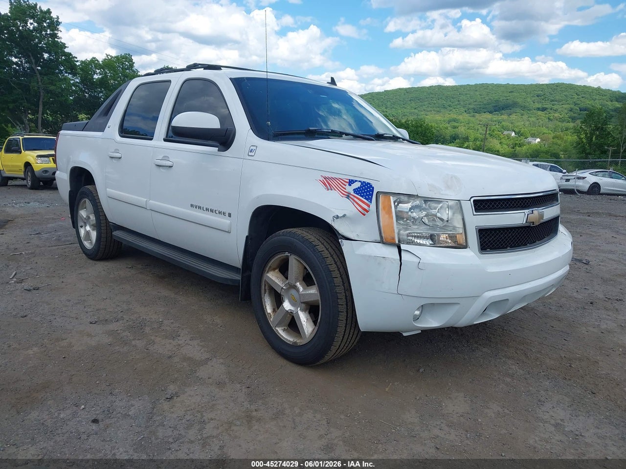 3GNFK12397G****** · 2007 CHEVROLET AVALANCHE 1500 LT