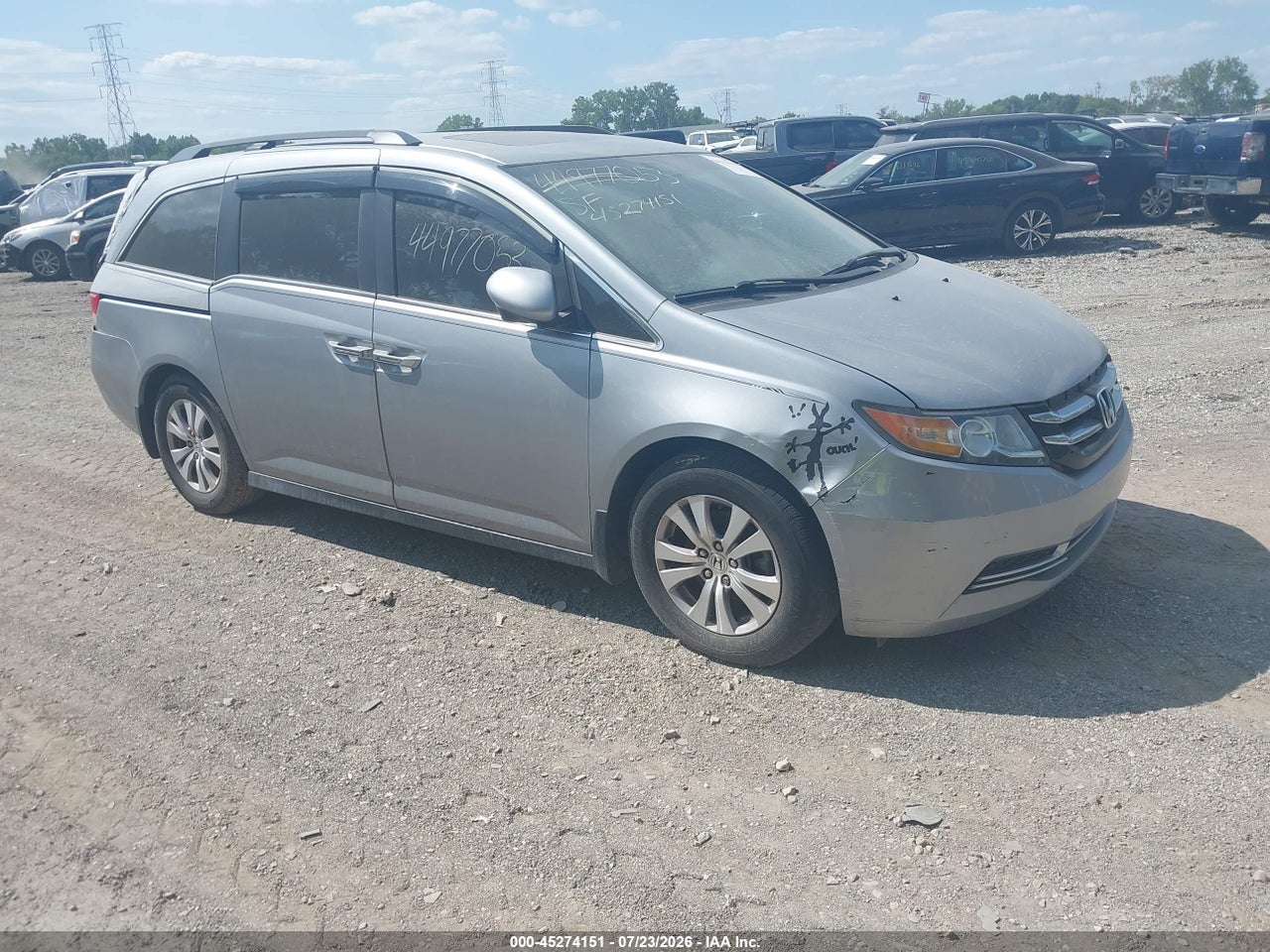 5FNRL5H62GB****** · 2016 HONDA ODYSSEY EX-L