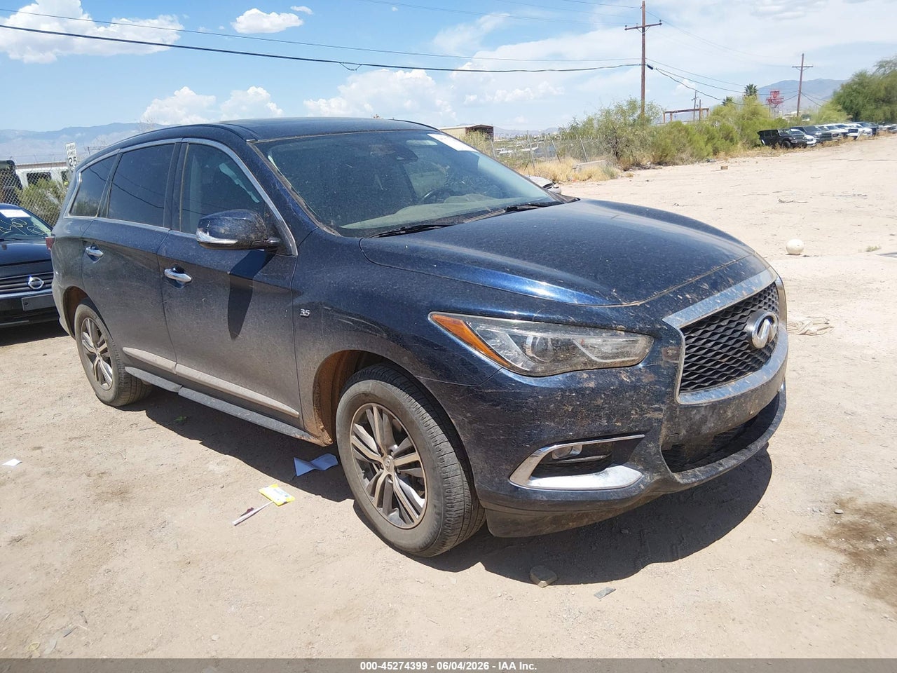 5N1DL0MM7LC****** · 2020 INFINITI QX60 PURE AWD