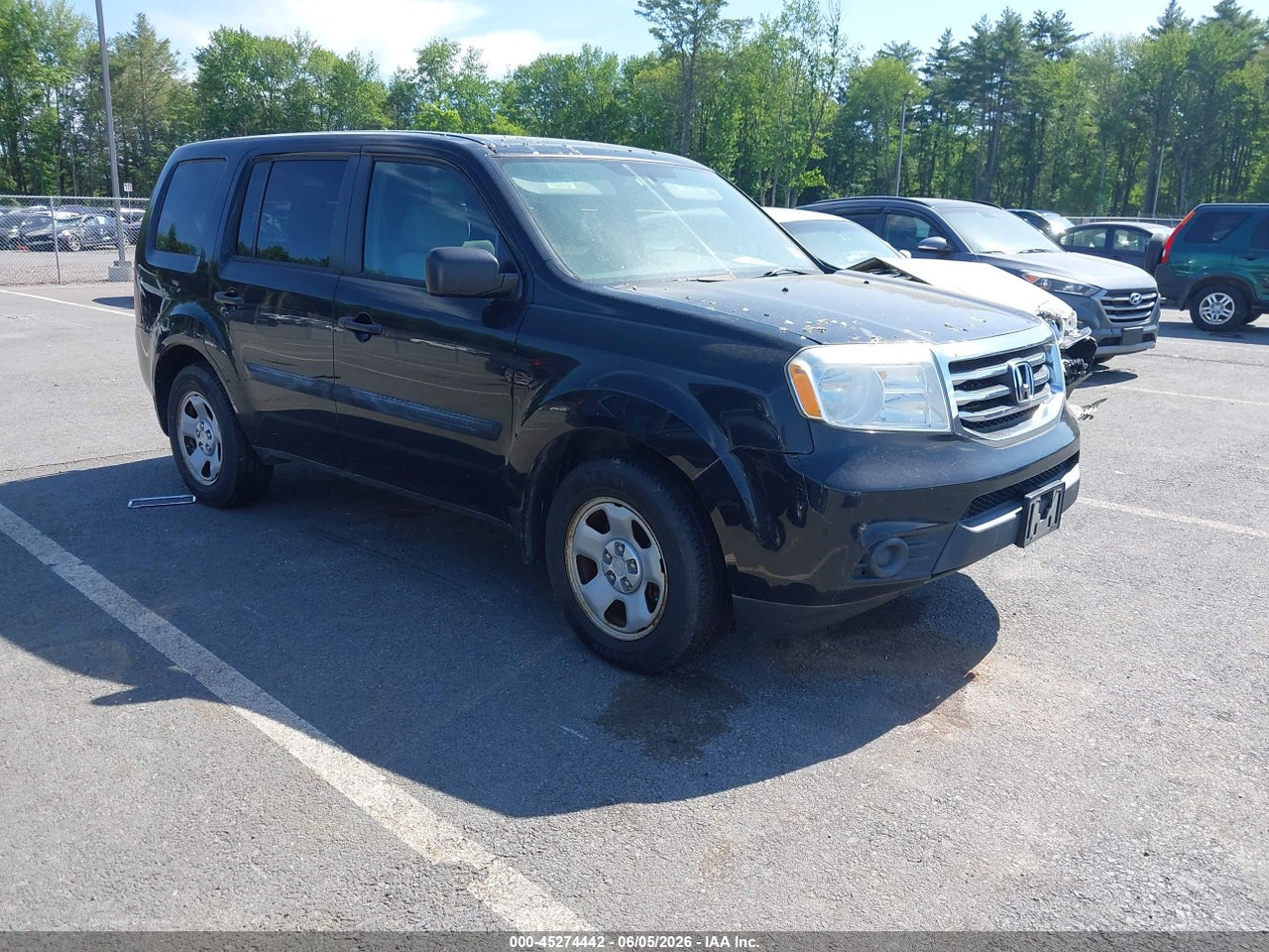 5FNYF4H25FB****** · 2015 HONDA PILOT LX