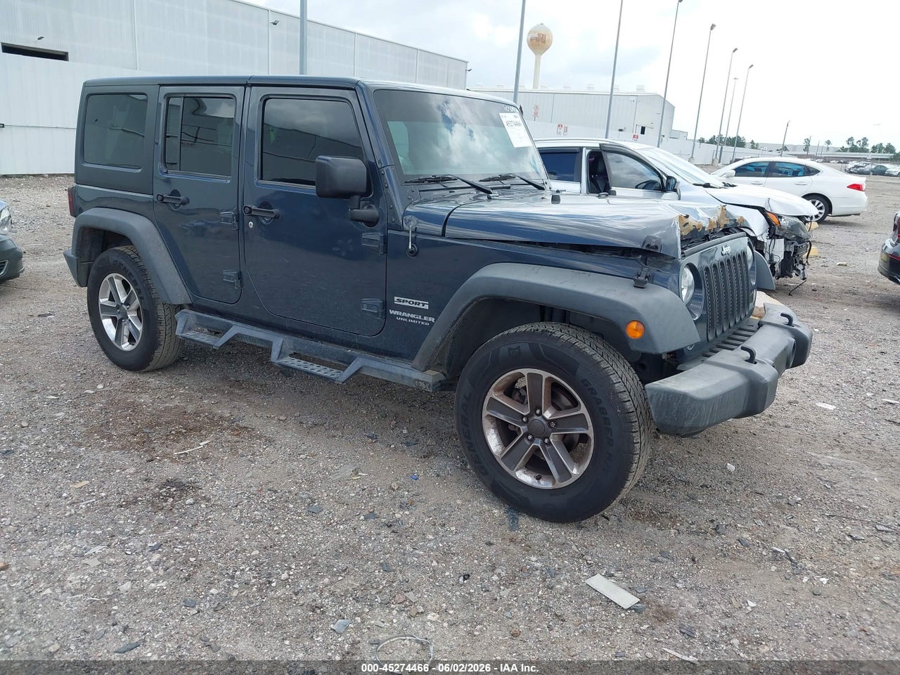 1C4BJWDG8HL****** · 2017 JEEP WRANGLER UNLIMITED SPORT 4X4