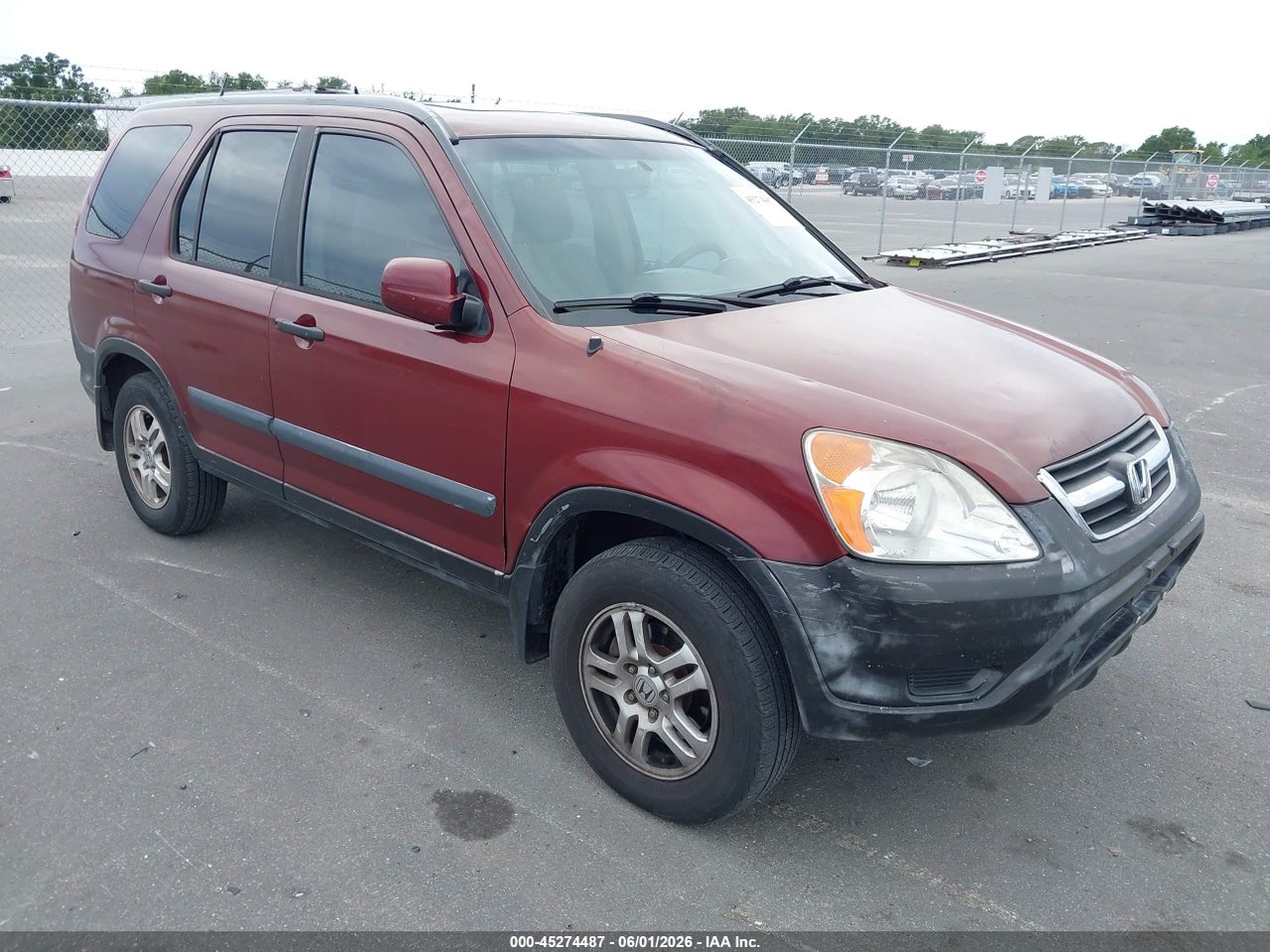 JHLRD78804C****** · 2004 HONDA CR-V EX