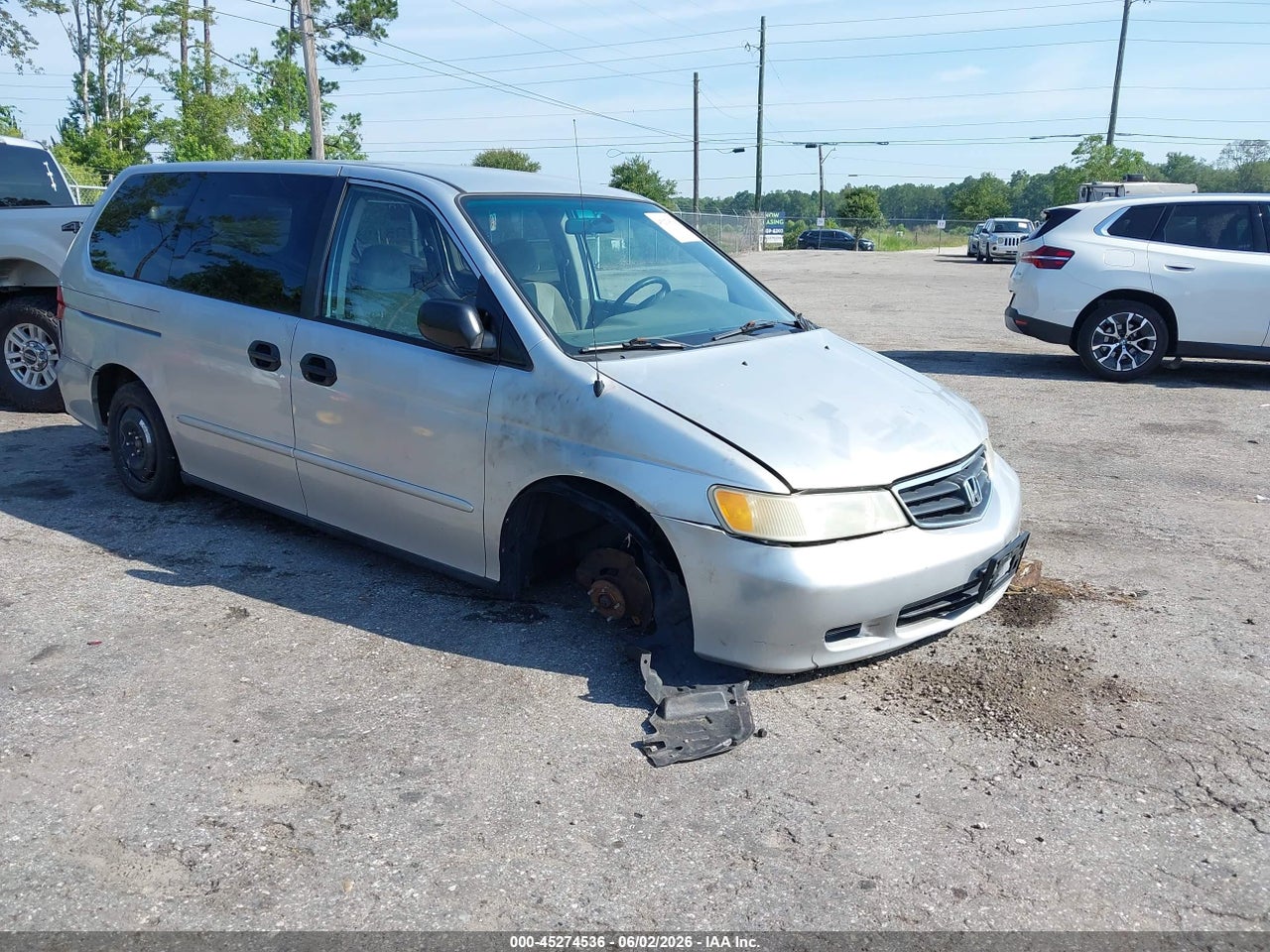 5FNRL18572B****** · 2002 HONDA ODYSSEY LX