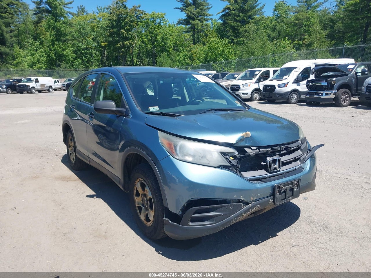 2HKRM4H31DH****** · 2013 HONDA CR-V LX