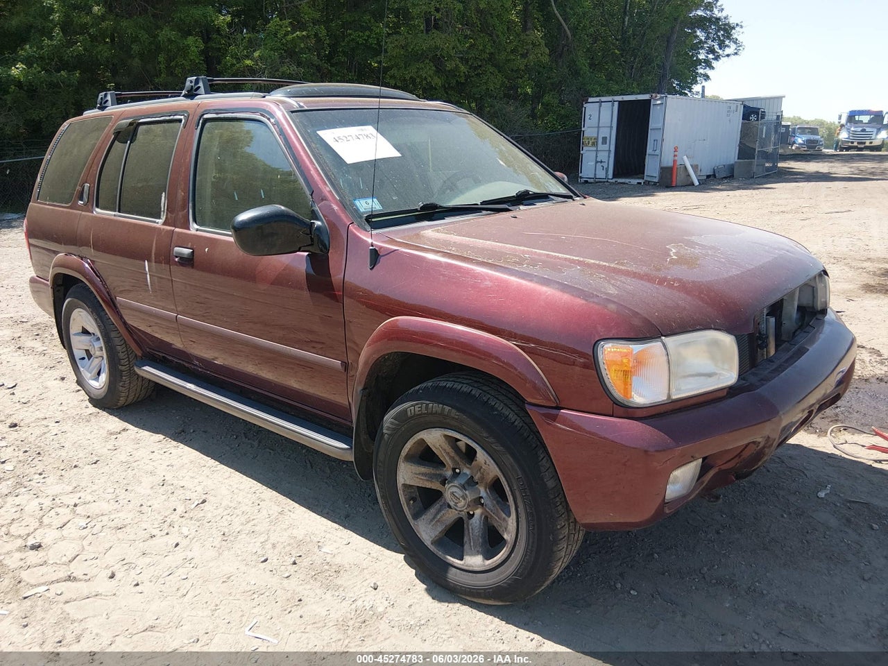 JN8DR09Y03W****** · 2003 NISSAN PATHFINDER LE