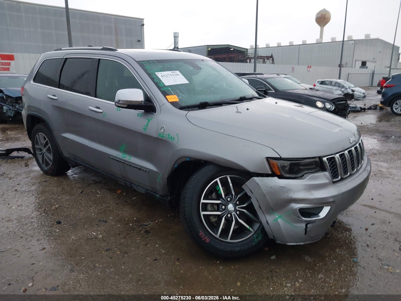 1C4RJFBGXHC****** · 2017 JEEP GRAND CHEROKEE LIMITED 4X4
